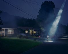 5.1.2 Gregory Crewdson Photography, Gregory Crewdson, Street At Night, Narrative Photography, Twilight Photos, Diane Arbus, John Wilson, Night Vale, Edward Hopper