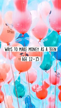 Ways to make money as a teen Age 12-15 Teen Business Ideas, Make Money As A Teen, Small Business Ideas Products, Easy Small Business Ideas, Creative Marketing Ideas, Easy Business Ideas, Profitable Small Business Ideas, Summer Bucket List For Teens, Business Ideas For Women Startups