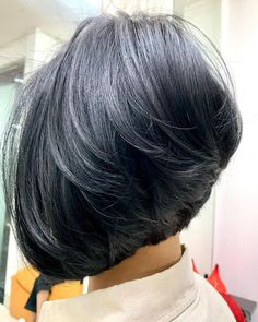 Layers bob haircut 😍✂️ @nikarama121 thankyou 🙏🏻 ============================== . . . . #rhandyart✂️ #hairdresser #hairdressing… | Instagram Wedge Bob Haircut Short, Quickweave Bob With Closure Side Part, Layers Bob Haircut, A Line Bob Medium, Yaki Hairstyles, Short Layered Hair Styles, Layered Bob Hairstyles For Black Women, Natural Hair Bob Cut, Easy Wedding Hairstyles