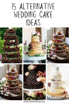 the ultimate guide to alternative wedding cake ideas