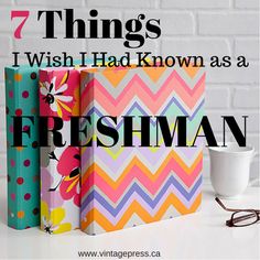 Being a freshman in high school is a tough transition. I've come up with 7 tips I wish I had known to help your freshman year run smoothly! Freshman English, Back To University, College Guide, School Advice