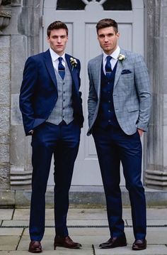 Bestmen Wedding Outfit, Royal Blue Wedding Suit, Blue Wedding Suit, Blue Suit Bow Tie, Royal Blue Suit Wedding, Blue Groomsmen Suits, Groom Blue Suit