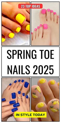 Transform your toes with spring toe nails 2025, showcasing chic gel short options, vibrant blue designs, and soft neutral tones. These 2025 trends include colors pedicures toenails that are ideal for summer. Whether you choose simple art or intricate designs pedicures, these ideas bring fresh style to pale skin. Make a statement with bold gel colors or cute pastel polish.