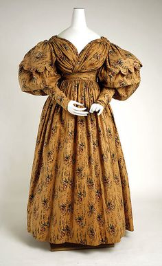 Walking Dress, 1830  The Metropolitan Museum of Art Walking Dress, History Fashion