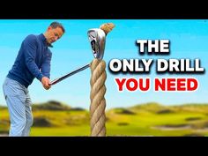 the only drill you need is to hit it with a golf club and put it in a tee