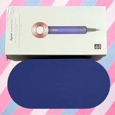 Dyson Supersonic Hair Dryer - Vinca Blue/Ros Purchased In 2022 Excellent Condition Comes With All Attachments Hair Dyson, Supersonic Hair Dryer, Burr Basket, Dyson Hair, Dyson Hair Dryer, Dyson Supersonic, Blue Rose, Hair Tools, Hair Dryer