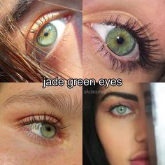 Jade Green Eyes Men, Light Green Eyes Aesthetic, Sage Green Eyes, Jade Green Eyes, Light Green Eyes, Olive Green Eyes, Bright Green Eyes, Pretty Eyes Color