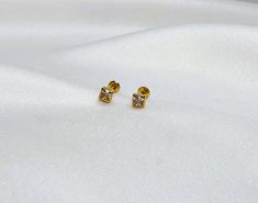 22k solid gold white CZ square earrings, perfect for both kids and adults. This earrings comes with screw back closure. Our 22k jewelleries are genuine real gold, not plated or filled. It is a perfect gift for Eid, Diwali, Christmas, New year, Valentines day, christening, birthday, wedding, anniversary and any special occasion.. Each item is packaged in our branded packaging, so your order is ready to be gifted.  All items are ready to be shipped within 2 working days through tracked post unless Diwali, Earrings For Kids, Branded Packaging, Kids Earrings, Jewellery Gold, Square Earrings, Ear Studs, Real Gold, Jewelry Earrings Studs