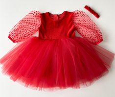 Dear customers❤ We produce very beautiful and cute dresses with headbands for your little princesses. This dress will be a great gift for your baby girl for Christmas or Birthday. Our products are made by hand using only high-quality materials. You can choose another colour of fabric. You can also find other dresses for Christmas in my shop: https://www.etsy.com/listing/734973708/girls-christmas-dress-christmas-gifts?ref=shop_home_active_6&frs=1 https://www.etsy.com/listing/752813927/christmas-b Cute Christmas Princess Dress For Holiday, Elegant Holiday Tutu Dress For Festive Occasions, Elegant Holiday Festive Tutu Dress, Cute Christmas Princess Dress For Festive Occasion, Cute Princess Dress For Christmas, Winter Holiday Princess Dress, Elegant Winter Holiday Princess Dress, Cute Winter Princess Dress For Party, Cute Christmas Tutu Dress For Festive Occasions