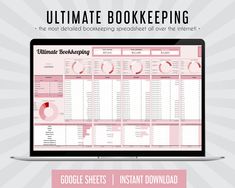 the ultimate bookkeeping guide for google sheets and instant bookshelf spreadsheets