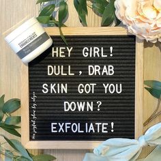 You’re probably not exfoliating! I can get you the best scrub out there in one click!! Face Body Scrub, Body Scrub, Dead Skin, Face And Body, Good Things