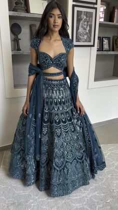 Ciel Black Butler, Lengha Blouse Designs, Simple Lehenga, Indian Bride Outfits