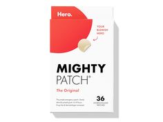 Say goodbye to stubborn blemishes with the Mighty Patch™ The Original pimple patches from Hero Cosmetics. Just put this hydrocolloid sticker on a zit to absorb the impurities and help to flatten the whitehead overnight. Acne Pimple Patch, Mighty Patch, Get Some Sleep, Nose Pores, Acne Patch, Pimples Overnight, Pimple Patch, Pore Strips, Acne Spots