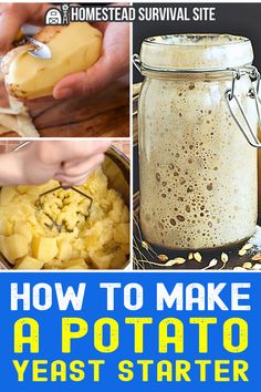 how to make potato yeast starter recipe