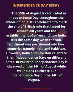 Short Essay on Independence Day in English Independence Day Essay In English, Short Drama Script, Drama Script, Independence Day History, English For Students, Essay Writing Competition, Independence Day Quotes