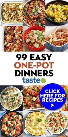 99 easy one pot dinners taste