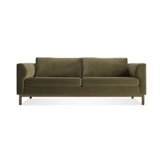 an image of a green couch on a white background