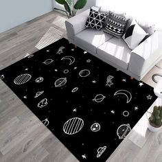 Girls Room Area Rug, Galaxy Rug, Girl Room Rug, Rug Boys Room, Boys Room Rug, Moon Rug, Girls Room Rugs, Boys Room Rugs, Rug Kids Room