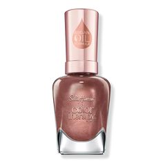 Color Therapy Nail Polish - Sally Hansen | Ulta Beauty Sally Hansen Color Therapy, Light Nail Polish, Nail Therapy, Natural Looking Nails, Nail Strengthener, Dry Nails, Strong Nails, Cuticle Oil, Sally Hansen