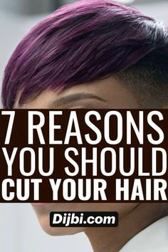 How To Cut Your Own Hair Short, Self Haircut, Cut Own Hair, Hair Secrets, Cut Life, Long To Short Hair, Hair Damage