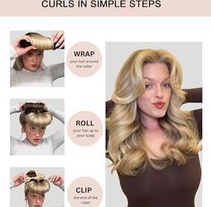 Best Heatless Curls device that I have used! It comes with a clip rod and Satin Cover. Hair Curlers Overnight, Curling Headband, Curlers For Long Hair, Bombshell Curls, Heatless Curling Rod, Heatless Curls Overnight, Sleep Hairstyles