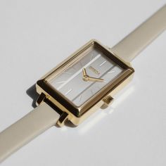 breda-eva-1738c-gold-gray-watch-studio Classy Watches, Rectangle Watch, Pretty Watches, Gold Skies, Classy Watch, Vintage Timepiece, Color Bands, Watches Unique, Jewelry Inspo