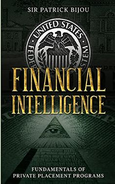 the book cover for financial intelligence, with an image of an eye and seal on it