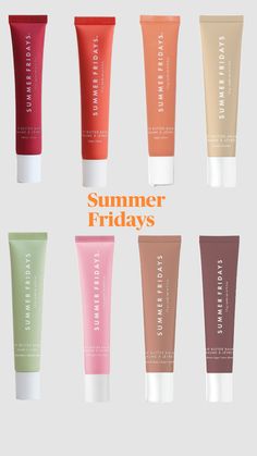 Summer Fridays Lip Butter Balm, Summer Fridays Lip, Lip Butter Balm, Makeup Bag Essentials, Sephora Skin Care, Skincare Inspiration, Perfect Skin Care Routine, Makeup Needs, Pretty Skin Care