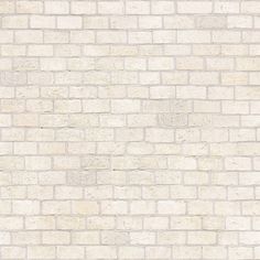 a white brick wall with no mortars on it