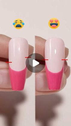 Beetlesgelpolishuk on Instagram: "How to paint a perfect French Nail ?🤔️
Please check the video tutorial 😉

#beetlesgelpolish #frenchnails #nailtutorial #nailtutorialvideo #nailtech #nails2inspire #nailswag #frenchnailart" Nail Tutorial Videos, French Nail Art, French Nail, Nail Tutorials, How To Paint, French Nails, Swag Nails, Video Tutorial