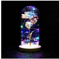 Galaxy Rose, Rose Dome, Enchanted Rose, Forever Rose, Rose Arrangements, Crystal Rose, Holiday Projects, Glass Dome, Glass Domes