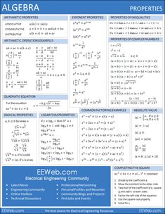 the poster for elgebra's electrical engineering community, which is also available to students