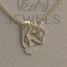 Please provide Metal Tone in Personalized notes This Necklace is included with Anchor Chain 📌Metal - Gold or Silver 📌Pendant size- (20.0mm x 28mm) (Approx) 📌Metal Weight - 8.0 to 12.0 grams (Varies on Metal) 📌Hallmark - 14K/18K PHallmarked 💎Diamond Details💎 📌Weight - 0.30ct (Approx) 📌Shape - Round 📌Color - (E-F) 📌Clarity - VVS1 - VVS2 📌Cut - Excellent 🎥 Youtube Video Link: https://youtu.be/g4lKI1yz-es 🛠️If you need any customization then please contact us. 📦 Free Insured Trackable Personalized Silver Necklaces For Special Day, Heart-shaped Jewelry For Mother's Day, Personalized Necklaces For Valentine's Day, Gold Necklaces For Valentine's Day, Custom Necklace For Anniversary And Mother's Day, Custom Pendant Necklace For Anniversary On Mother's Day, Gold Necklace For Mother's Day, Mother's Day Anniversary Pendant Necklace, Mother's Day Anniversary Custom Pendant Necklace