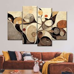 Abstract Earth Tone Swirls Wall Art is a beautiful addition to any decor style. Bring this stunning canvas print into your home to easily refresh your walls and elevate your decor. Wall Art Elephant, Art Elephant, Wall Art Painting, Earth Tones, Artwork Painting, Decor Styles, D Art, Art Mural, Oeuvre D'art