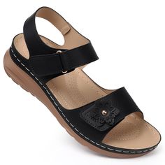 PRICES MAY VARY. Sandals for Women Dressy Summer: The womens sandals dressy have many fashionable elements and pretty design. Sandals women dressy summer, platform sandals women, arch support sandals women's, women's platform & wedge sandals, dress sandals for women, womens sandals with arch support, comfortable walking sandals for women, slip on sandals for women, comfy sandals for women. Summer Sandals for Women 2024: Sandals for women casual summer is easy to pull on, walking and comfortable Comfy Sandals Walking, Arch Support Sandals Woman, 2024 Sandals, Womens Walking Sandals, Dressy Wedges, Comfortable Walking Sandals, Comfortable Wedges Sandals, Toe Walking, Fancy Sandals