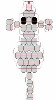 an image of a robot made out of circles