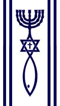 an image of a menorah that is drawn in blue ink on a white background