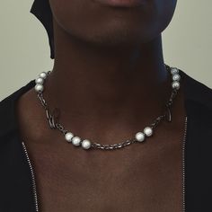 Mens Pearl Necklace Choker
		

	
	
	
		


Product Name: Pearl Titanium Steel Butterfly Necklace
Color: white + silver
Material: mother-of-pearl + titanium steel
Size: 51-80cm, extension chain under 10cm

		

	
	

		
		

	

	

	
		
			
			

	
		

	
	


		
			

	



		

		

	
	
	
		

			
			
			

		

		
			




	
		
			
			

	
		

Different Style
		

	
	
The pearl material of this mens pearl necklace choker is mother-of-pearl. The material of the men pearl choker is pearl and titanium steel. The p Couture, Butterfly Pearl Necklace, Pearl Necklace Outfit, Mens Pearl Necklace, Pearl Jewelery, Men Choker, Mens Beaded Necklaces, Pearl Necklace Choker, Y2k Necklace