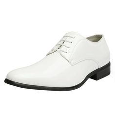 They are perfect for both casual and formal occasions, like party, wedding, shopping.Bruno Marc Team always try our best to provide the best products and services for you. Size: 13.  Color: White.  Gender: male.  Age Group: adult. Formal White Shoes, Leather Tuxedo, Loafer Shoes For Men, Patent Leather Dress, White Shoes Men, Man Shoes, Classy Shoes, Shoes Classic, Oxford White