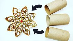 Elena's Craft Studio | Look what you can make with two toilet rolls and some twine! Amazing combination! 2 paper rolls + twine = super cute little basket 🧺... | Instagram Toilet Paper Tube Christmas Crafts, Kids Crafts Toilet Paper Rolls, Toilet Paper Roll Diy, Toilet Paper Roll Wall Art, Paper Towel Crafts, Toilet Paper Art, Toilet Paper Roll Art, Paper Quilling Tutorial, Rolled Paper Art