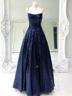 Star Prom Dress Night Skies, Prom Dresses Shiny, Blue Prom Dress Long, Blue Long Prom Dresses, Blue Sequin Prom Dress, Navy Blue Prom Dress, Prom Dresses Sparkly, Butterfly Photography, 2021 Prom Dresses