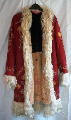 Alaskan Fashion, 70s Coat, 70s Jacket, Boho Coat, Afghan Coat, Mode Boho