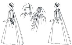 Sack Back Gown Robe Ala Francaise Pattern Large 3844 Bust *** You can get more details by clicking on the image. Golden Age Of Piracy, American Duchess, Fairy Tale Costumes, Patterns Of Fashion, Costume Sewing Patterns, Sewing Patterns For Kids, Beautiful Costumes