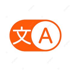 an orange and white logo with the letter a in it's center, which is also