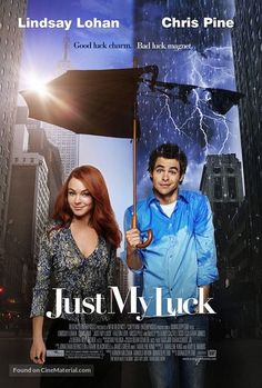 the poster for just my luck