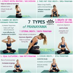 the 7 types of pranayama yoga poses for beginners and advanced women