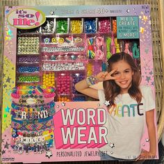 Bracelet Maker For Girls Jigsaw Doll, Shopkins Cutie Cars, Bracelet Maker, Bitty Baby American Girl, G Words, Smile Word, Alphabet Charms, Christmas Dress Baby, New Disney Princesses