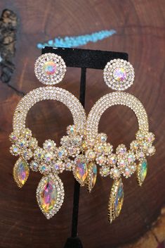 Glamorous Party Chandelier Earrings With Crystals, Iridescent Crystal Earrings For Party, Ballroom Jewelry, Turquoise Stone Jewelry, Rhinestone Wedding Shoes, Bridal Jewelry Sets Brides, Pageant Earrings, Beach Wedding Shoes, Oversized Earrings