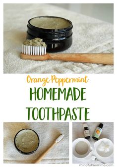 Clay Toothpaste, Coconut Oil And Essential Oils, Clay Coconut, Homemade Clay