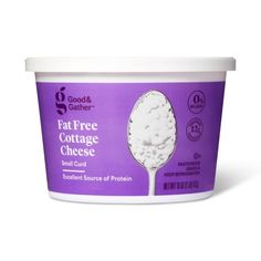 Fat Free Small Curd Cottage Cheese - 16oz - Good & Gather™ Daisy Brand, Neutrogena Makeup Remover, Grocery Foods, Afternoon Snack, Lactose Free, Protein Sources, The Cottage, Afternoon Snacks, Small Cards